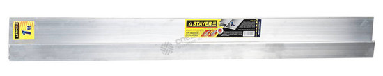 Фотография Правило 10745-1.0 STAYER "PROFI" алюминиевое, h-образный профиль, 1 м
