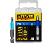 Бита Stayer Pz3 x 50 мм (10 шт.) ProFix