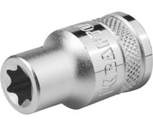 Торцовая 27810-14_z01 головка KRAFTOOL "INDUSTRIE QUALITAT", Cr-V, внешний TORX, хромосатиниров 1/2